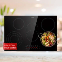 Klarstein Virtuosa 5 Built-in Hob 5 Zones 8500 W Glass Ceramic