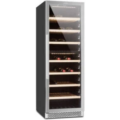 Klarstein Reserva 166 Duo Wine Refrigerator 166 Bottles 379 Litres 2 Zones Touch