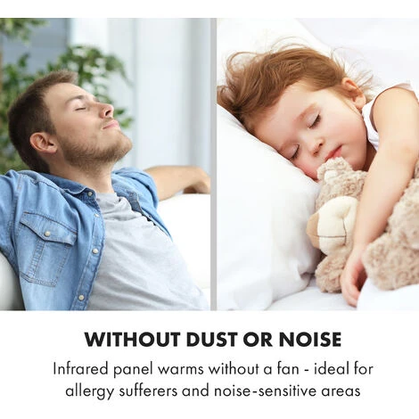 Klarstein Wonderwall Air Art Smart Infrared Heater 80x60cm 500W Starry Night - Image 4