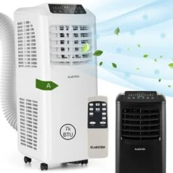 Klarstein Pure Blizzard Air Conditioner 3-in-1 Air Conditioner Dehumidifier & Fan 7000 BTU