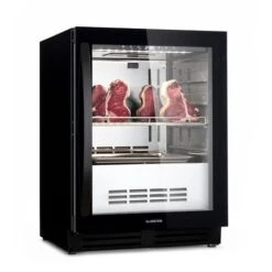 Klarstein Steakhouse Pro 98 Onyx Meat Aging Cabinet 1 Zone 98 L 1-25°C Touch Panorama